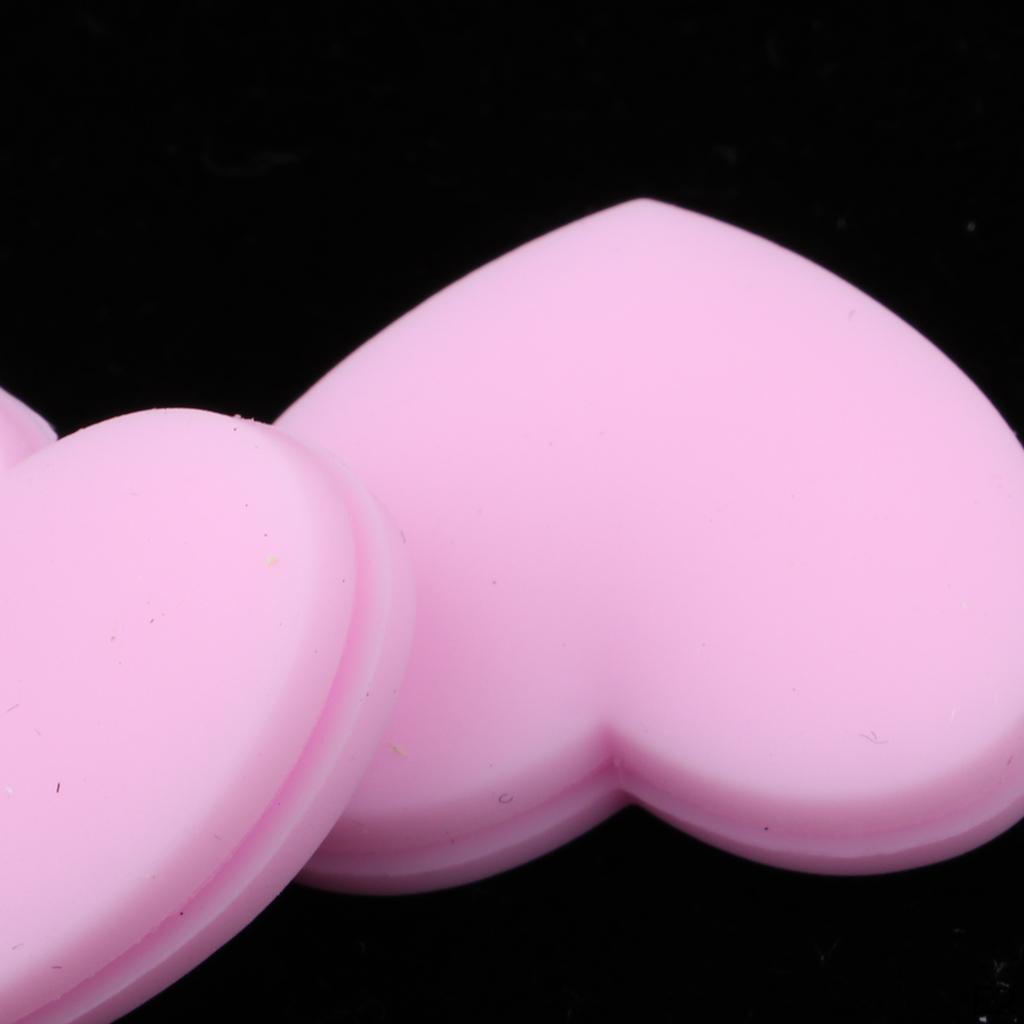 6 pièces Amortisseur de Vibration de Raquette Rose en Forme de Cœur