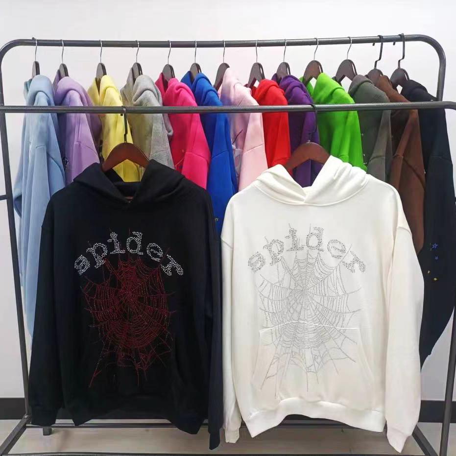 High-Quality 420G Sp5der Hoodie: Trendy European & American Sweatshirt