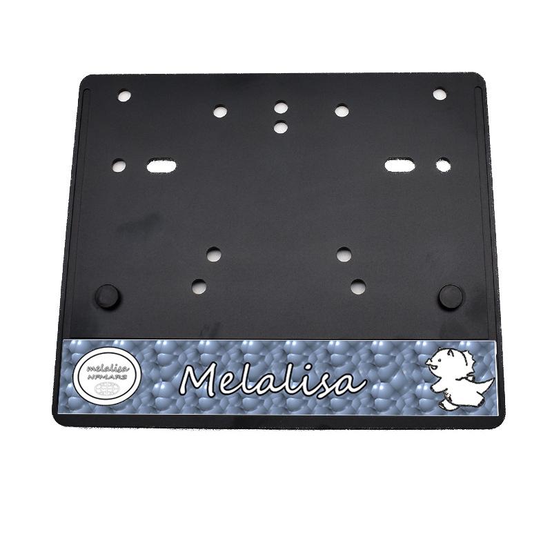 Southern Mona Lisa License Plate Holder - Melalisa150 Aluminum Alloy Frame