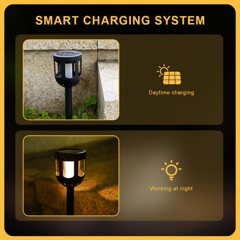 Outdoor Pathway Garden Lights Lawn Lamp Landscape Lighting for Yard Path Easy To Install Garden Decorative Lights