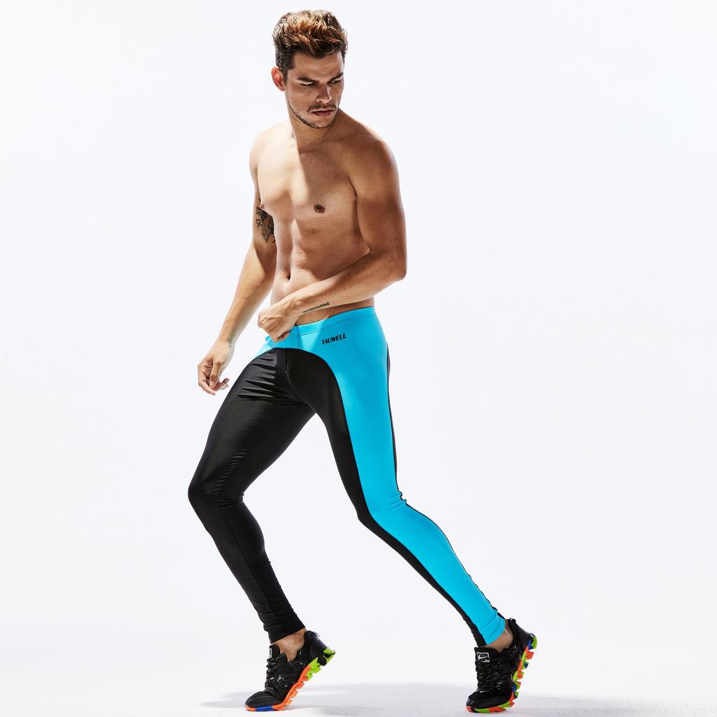 Professional Compression Pants Men's Fitness Running Tights Gym Basketball Training Tights
