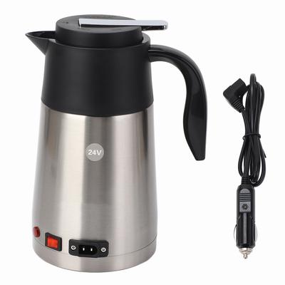 Portable 1200ml Large Capacity Car Truck Kettle Water Heater Bottle for Travel (24V)