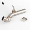 Motorcycle Exhaust Stainless Steel  Link Pipe For BMW F750GS F850GS F 850 GS 2018-2022 F850GS Exhaust F850 Muffler