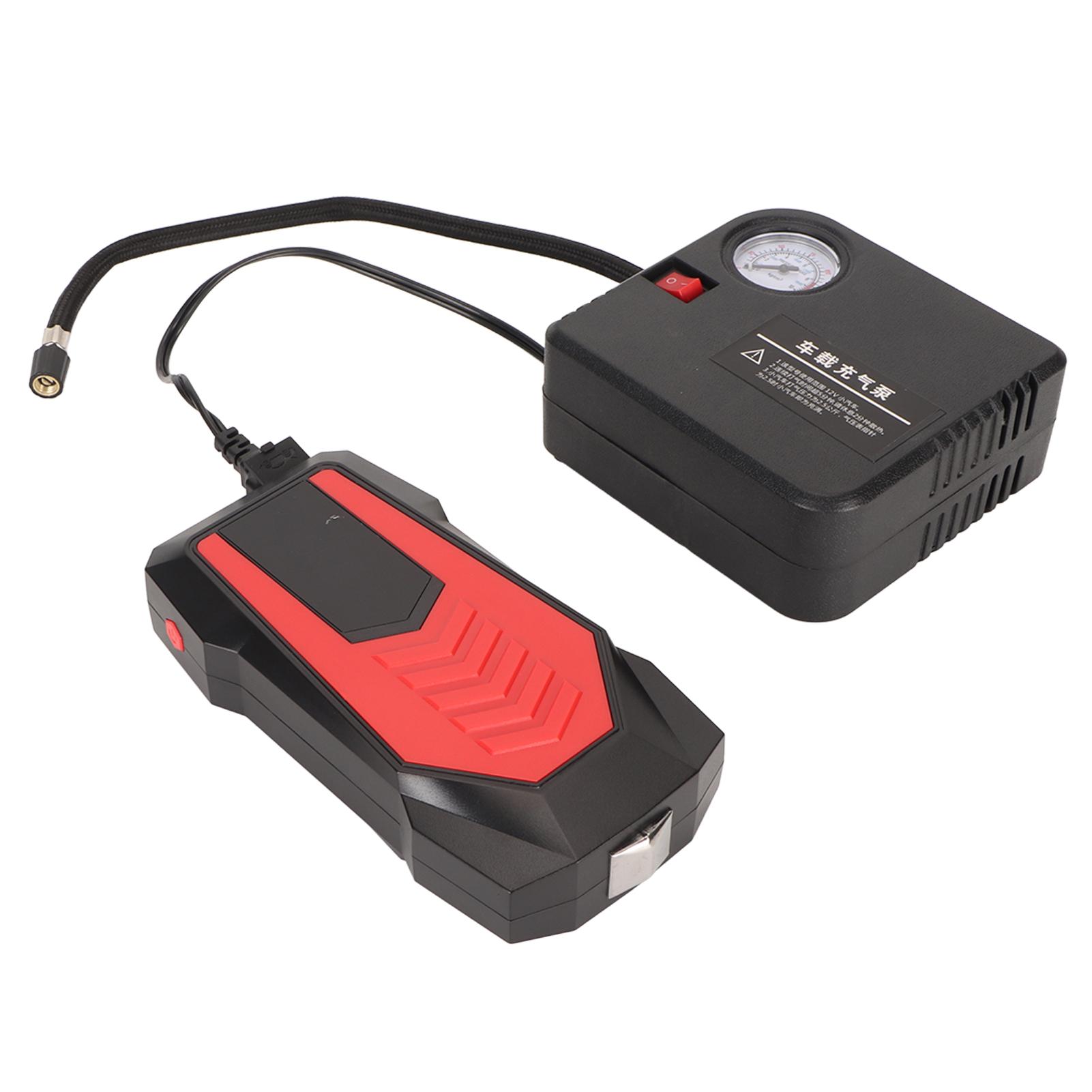 

Автомобильный аккумулятор пусковое устройство с воздушным компрессором 1600A 12000mAh автомобильный внешний аккумулятор со светодиодной подсветкой и USB