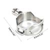E61 Coffee Machine Parts Stainless Steel Handle Head Portafilter Handle Replacement Head Suitable for Perfect Brewing