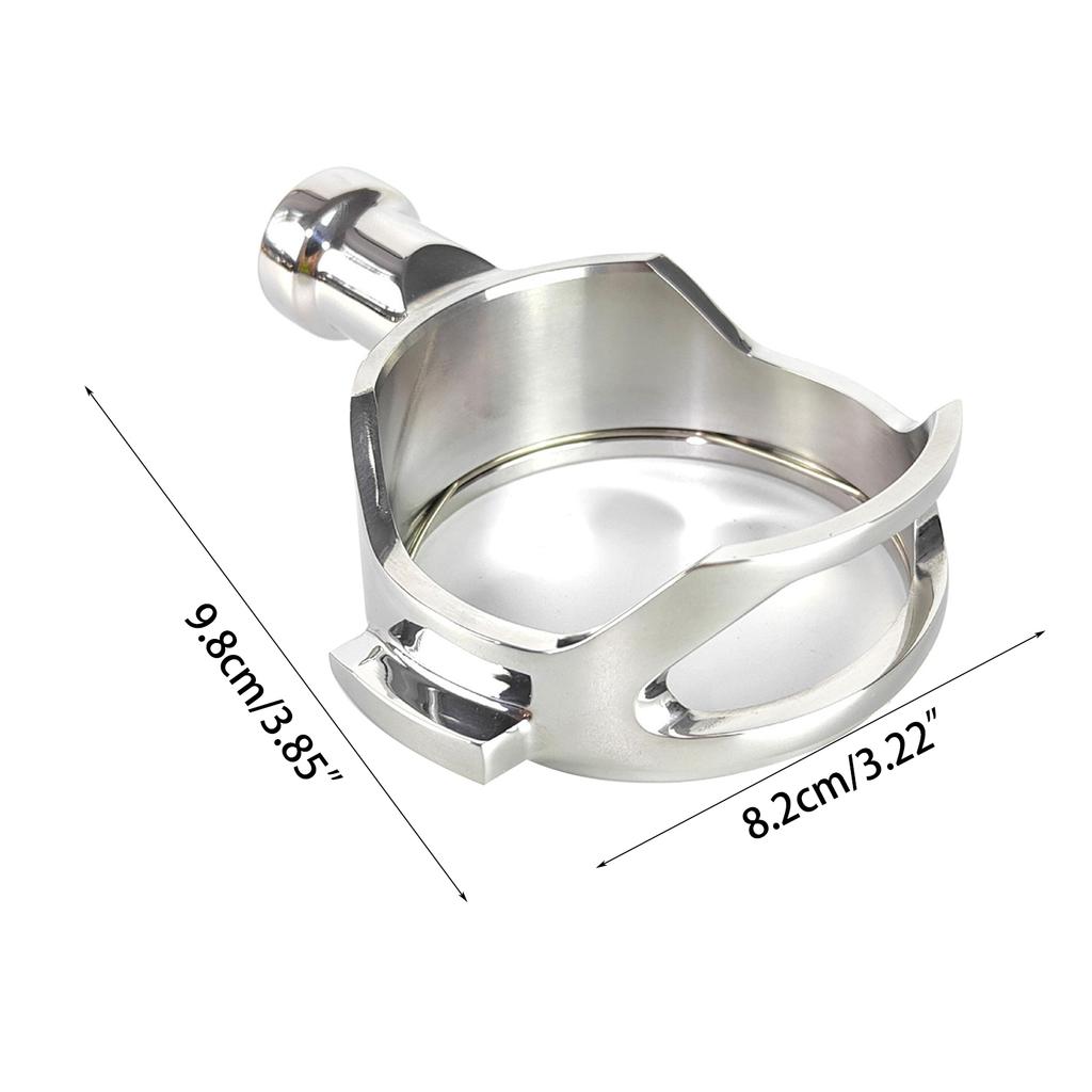 E61 Coffee Machine Parts Stainless Steel Handle Head Portafilter Handle Replacement Head Suitable for Perfect Brewing