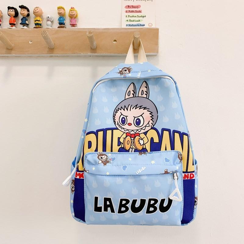 Cute Nylon Colorful Backpack For Kids With Air Cushion Straps Ideal For School Use
