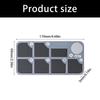Professional Antislip Magnetic Screw Organizers Mat Work Pad Workstation Mat For Electronics Repair With Aluminum Frame