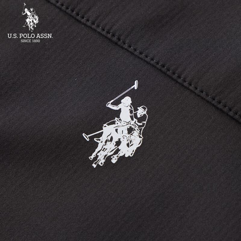 U.S. Polo Assn. Herren Kapuzen-Outdoor-Dreifachschutzjacke
