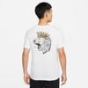 Nike Dri-Fit LeBron Hand-Drawn Crown Animal Print Basketball T-Shirt Men Tops White DR1292-100