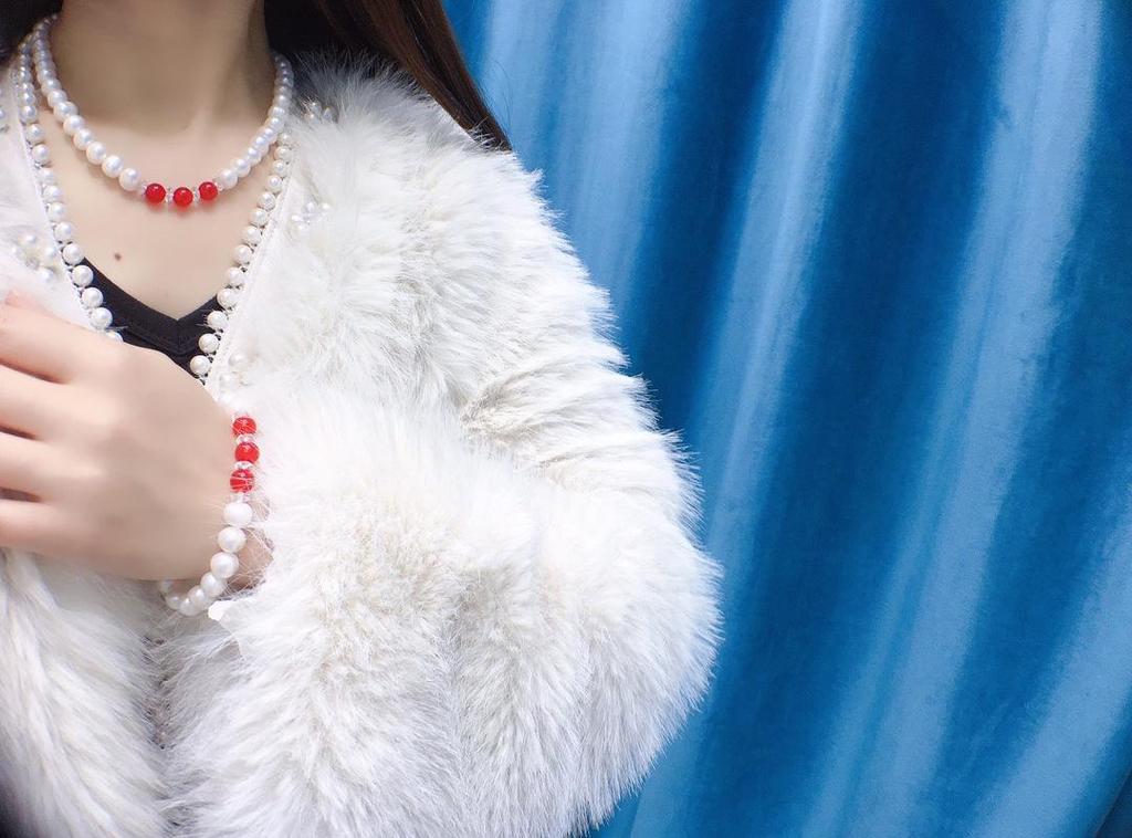 Versatile Women's Freshwater Pearl Necklace Bracelet Set