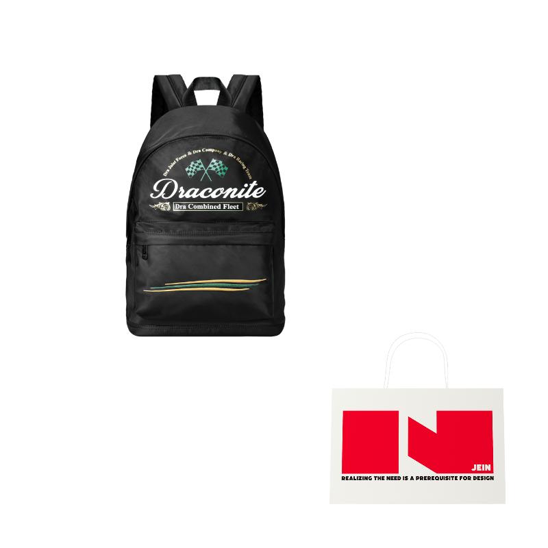DRACONITE Polyester Backpack Regular Unisex Blue DRA1088