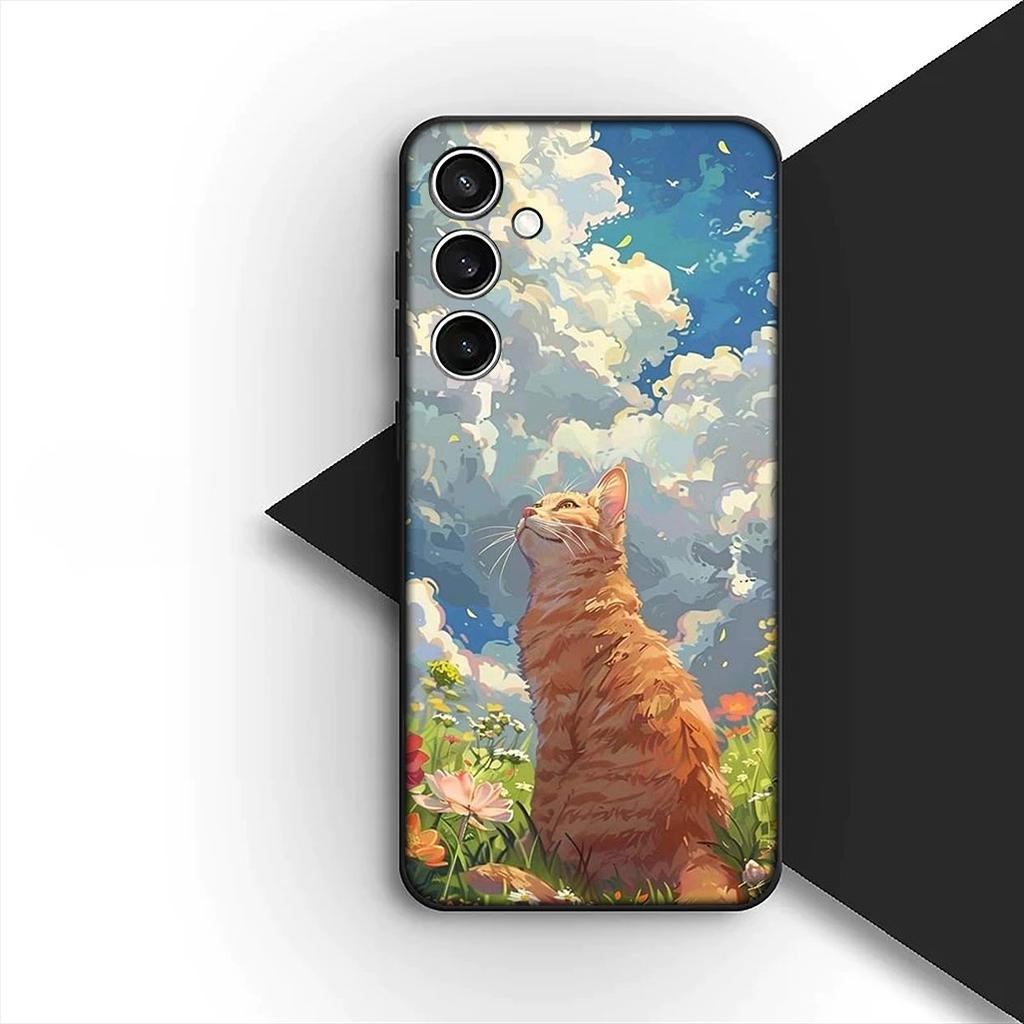 Cover for Xiaomi Redmi Note 12 11 10 A3 Pro 10A 10C 12C Note12 5G 4G Casing Silicone Phone Case Comics Meow Kitten Cat