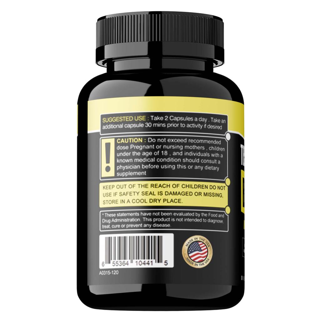 Contiene estratto di epimedium, un integratore naturale per resistenza, forza e stamina, migliora le prestazioni atletiche e aumenta l'energia.