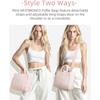 Gesteppte Puffer-Tragetasche für Damen, Große leichte bauschige Umhängetasche, Arbeitstasche für Reisen, Ideales personalisiertes Geschenk