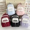 Schoolbag Japanese New Backpack Women's Versatile Large-capacity Junior High School Student Schoolbag To Reduce the Burden and Make-up Class Backpack