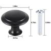 28 Pcs Cabinet Door Knobs Handles Kitchen Cupboard Drawer Pull Bathroom Fashion-Furniture Hardware-Accessories