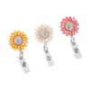 Easy Pull  ID Lanyard Retractable Badge Reel Badge Holder Badge Card Reels ID Card Clips