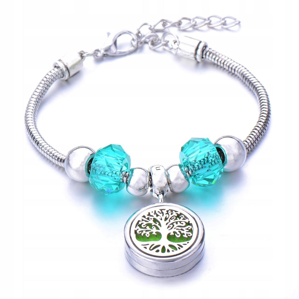 Braccialetto Aromaterapia Acciaio Albero della Vita B15