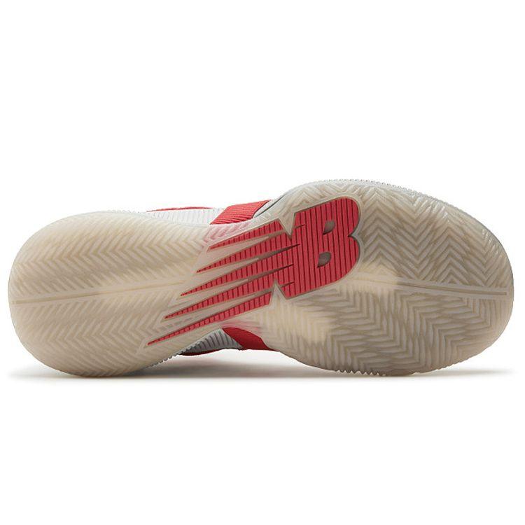 New Balance Nb Omnis Leonard Mesh Comfortable Versatile Mid-Top Retro Basketball Shoes Men sneaker Gray Red BBOMNXDG