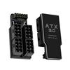 Cablecc Power Modular 90 Grad 12VHPWR Abwärtsadapter ATX 8P 4080 5090TI 16-polige Grafikkarte ATX3.0 PCI-E 5.0 12+4P