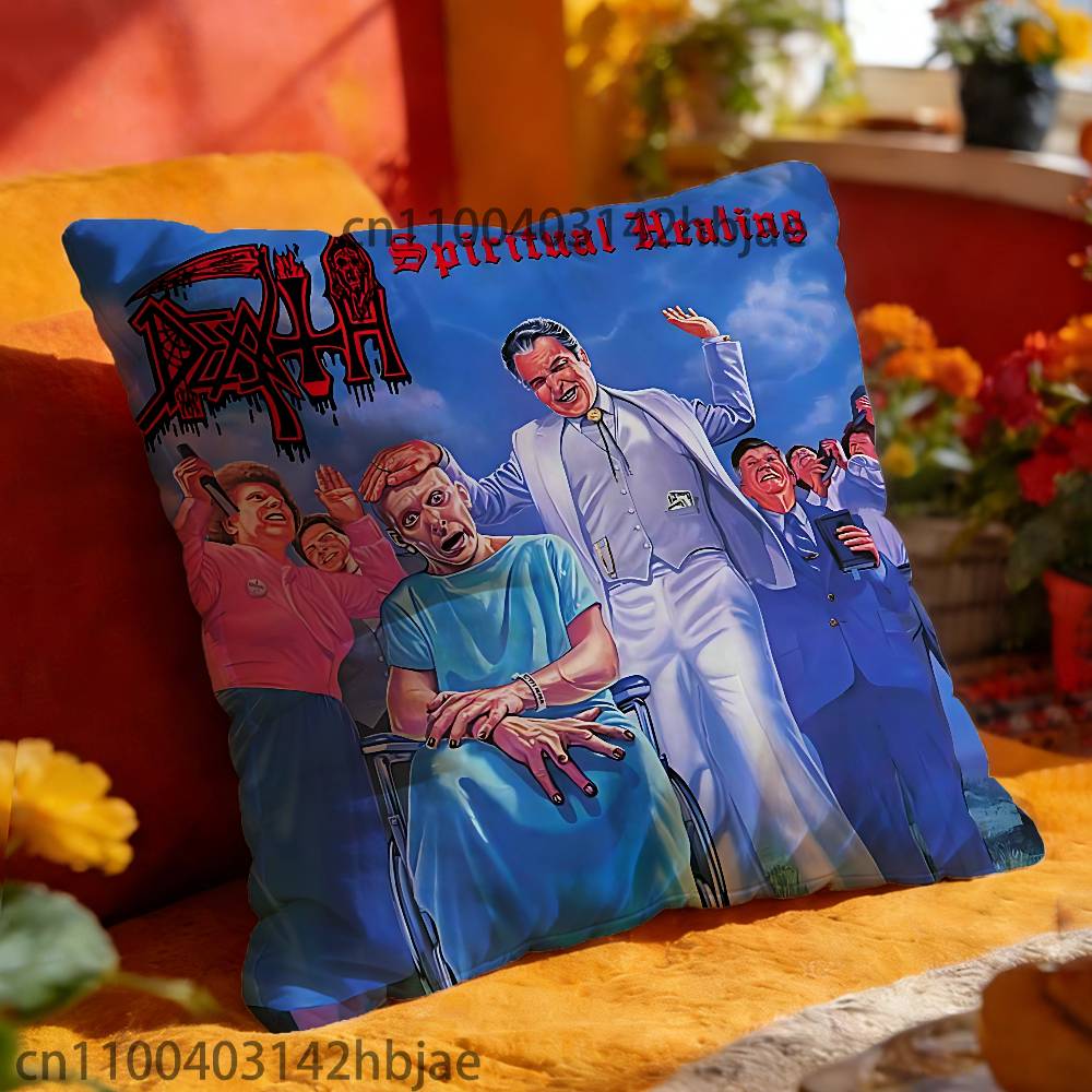 Band-D-deathS Pillowcases Bedroom Living Room Sofa Home Decor Polyester Cushion Cover with Zipper