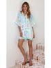 2025 Loose Casual Holiday Printed Linen Jumpsuit