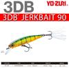 Bass Lure 3DB Jerkbait 90 90mm Real Perch Suspending Type YO-ZURI (SP) Color