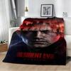 New Game R-Resident The E-Evil 3D Print Flannel Blanket Soft Throw Blanket Art For Home Decor Bedroom Bed Sofa Picnic Fans Gift