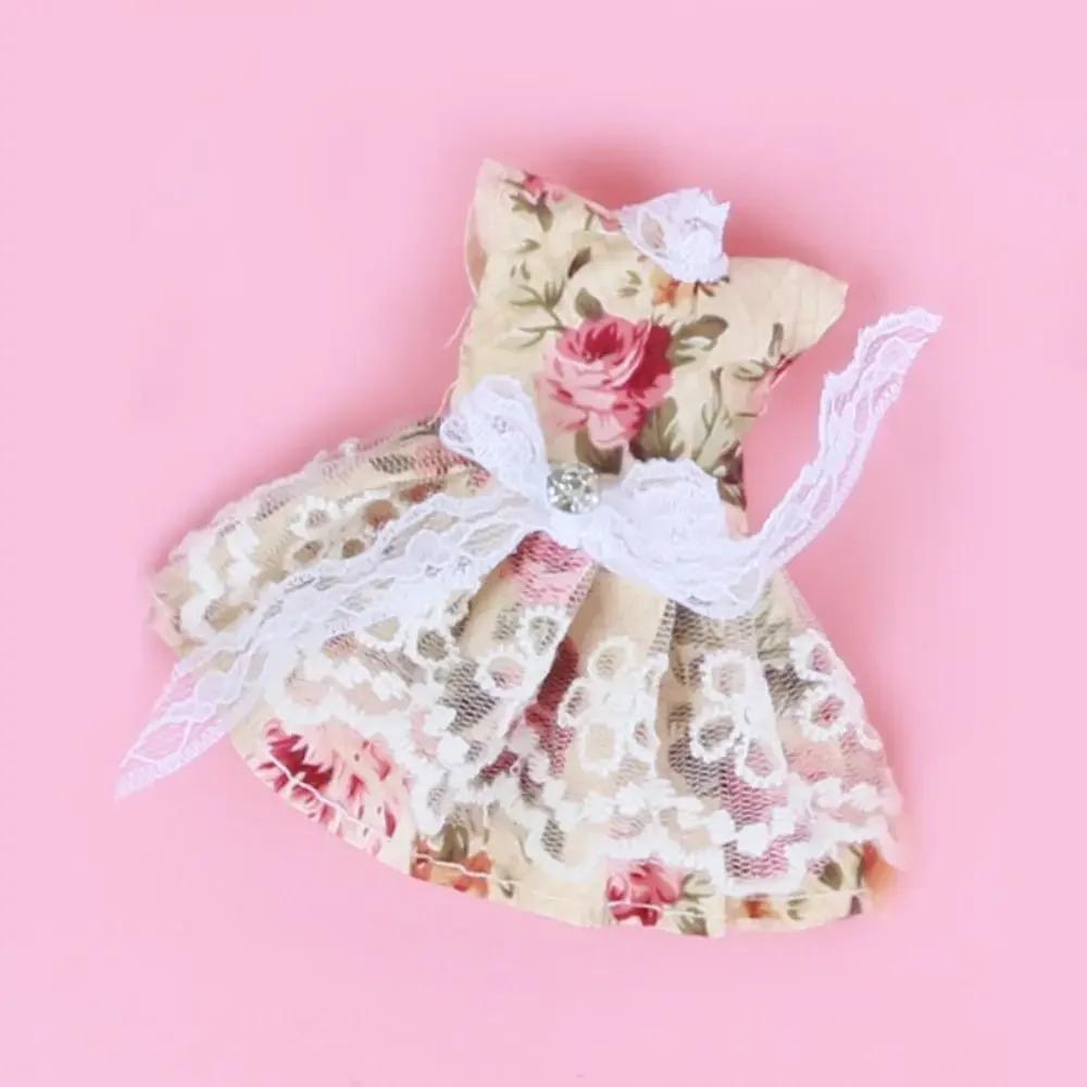 Fashion Doll Clothes High Quality 7 Styles Children Diy Girls High-End Dress Up Skirt Suit 16Cm Doll/1/8 Bjd Doll