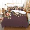 Print Bedroom Set Bedding Jacquard Bed Linens Hd Flowers Bed Cover Sets With Pillowcases 228X228 EuAu Us Size Duvet Cover Set