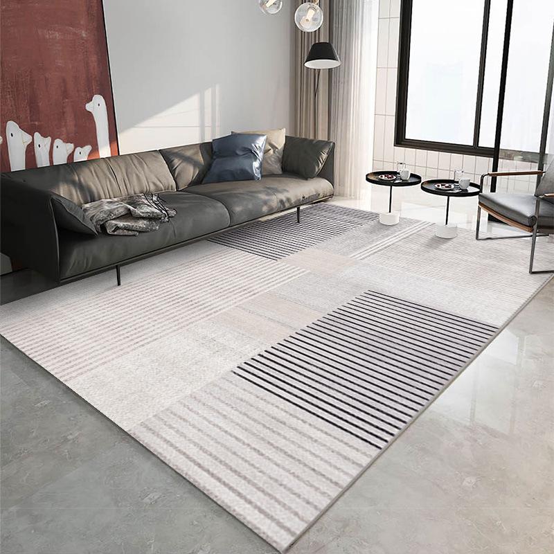 Stain-Resistant, Easy-Care Wabi-Sabi Crystal Velvet Living Room Carpet