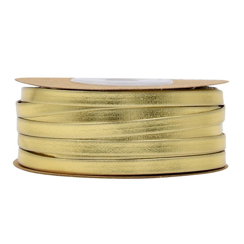 Craft Gold Silver Leather Ribbon Matte Flat PU Rope Jewelry Accessories Home Party