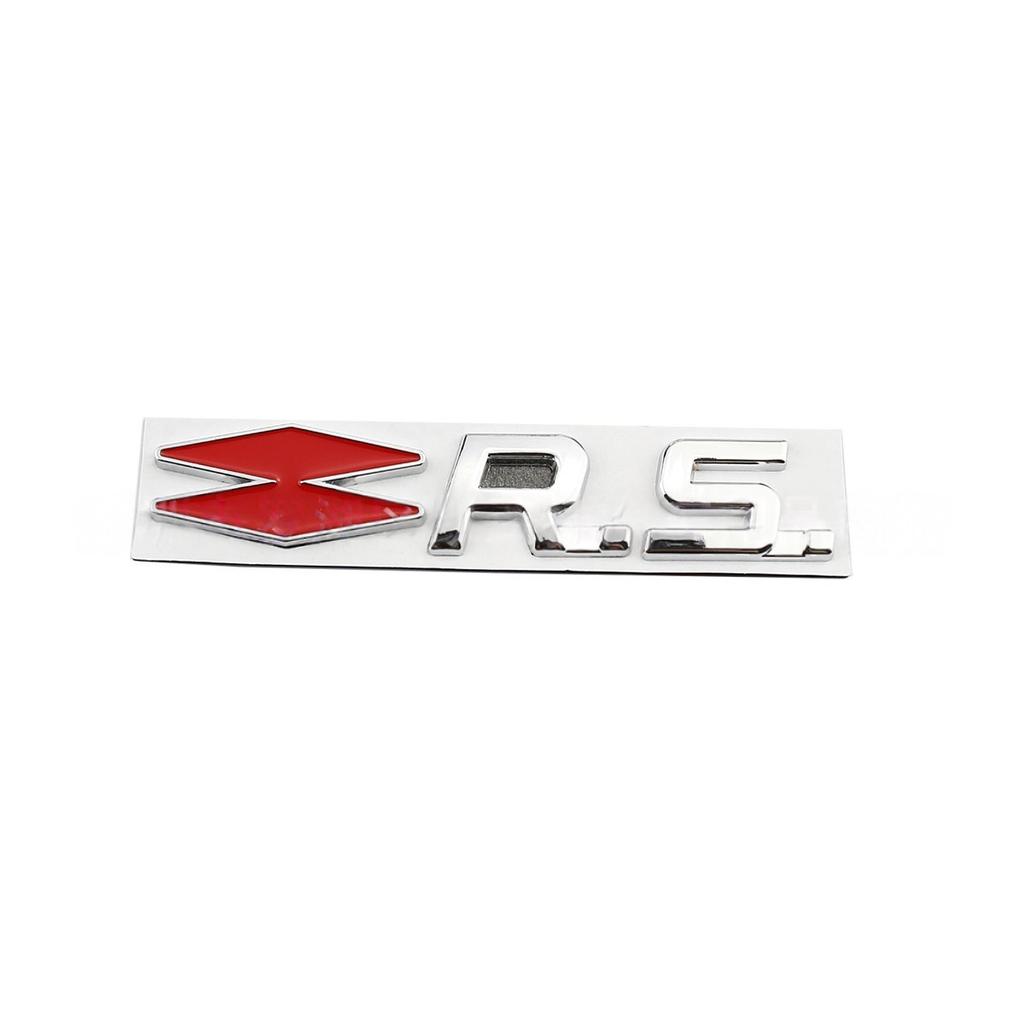 1Pc 3D Metal Car Rear Trunk Badge Sticker Auto Side Fender Emblem Logo Decal Decoration Accessories