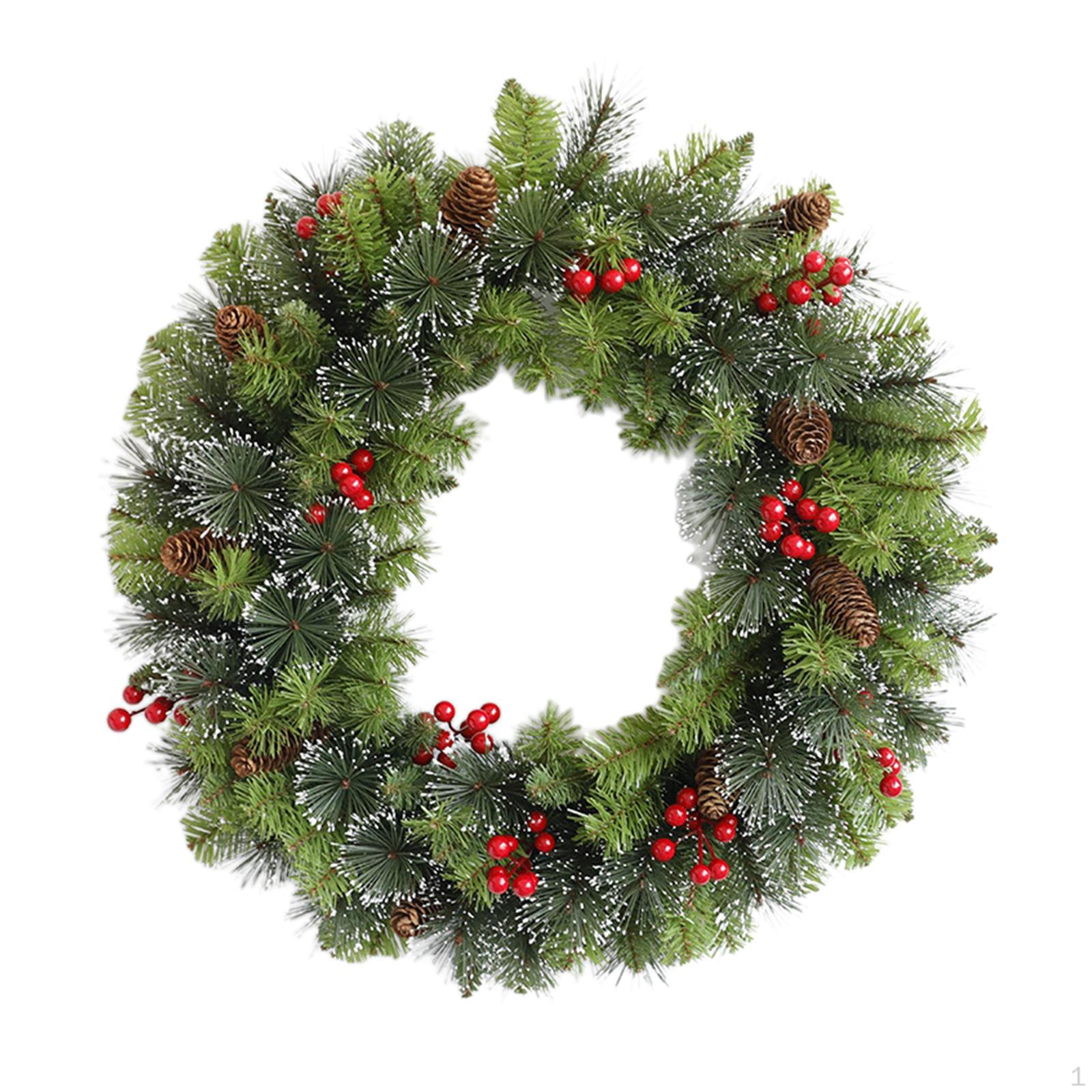Artificial Garland Christmas for Door Year Wedding 40cm