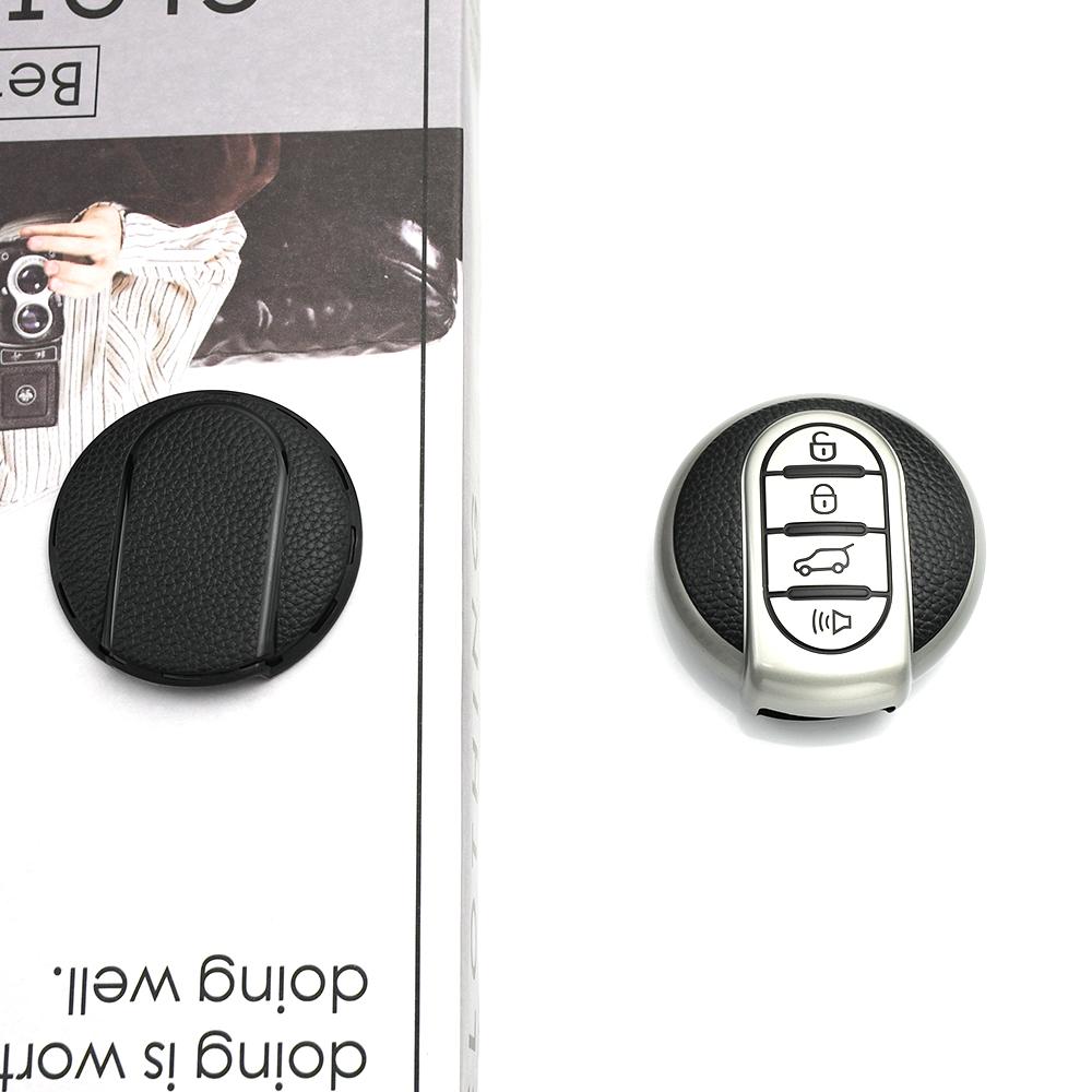 

Keyless Protector Leather TPU Car Key Case Cover For BMW F56 F55 F54 F57 F60 Roadster Mini COOPERS COUNTRYMAN ONE JCW CLUBMAN