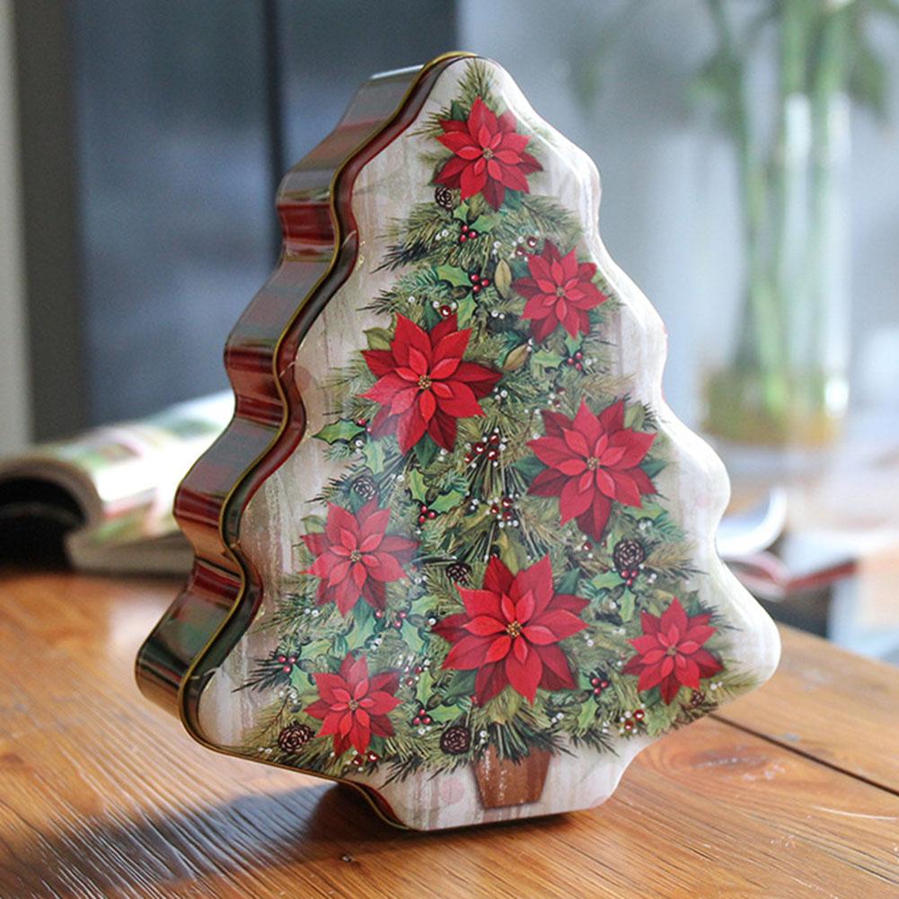 

Child-Friendly Accessory Christmas Tree Candy Box Charming Home Accent Multi-Purpose Box Child Friendly Storage Box