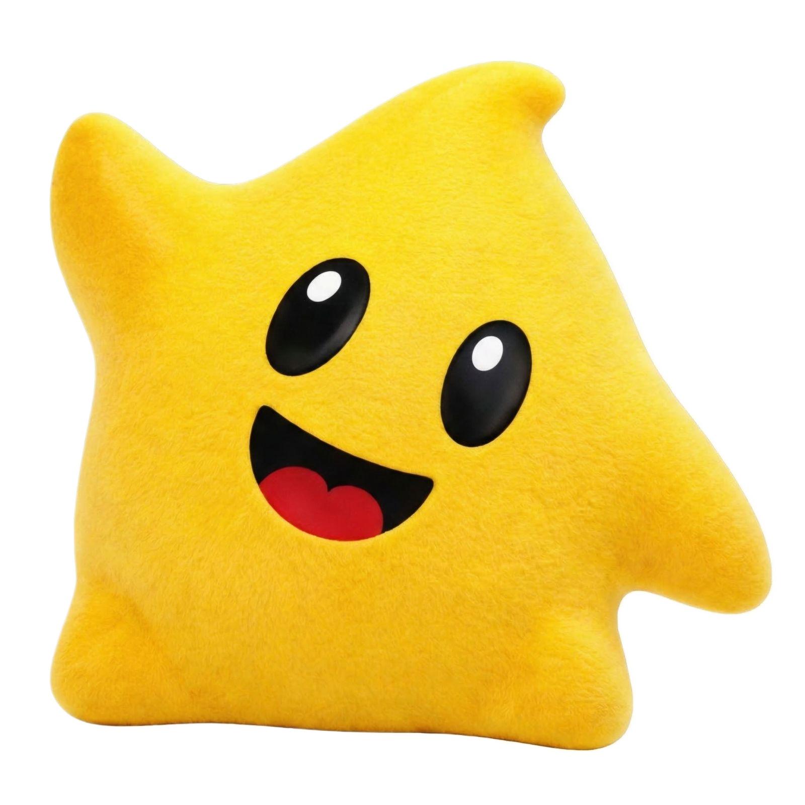 

Plush Star Shaped Soft Toy Stuffed Animal Decorative Pillow for Kids and Adults Comfortable and Lightweight One Size жёлтый