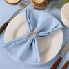 4PCS 30X45CM Cloth Napkins 100% Cotton Fabric Dinner Kitchen Towels Table Design Mat Weddings Baby Shower Christmas Decoration