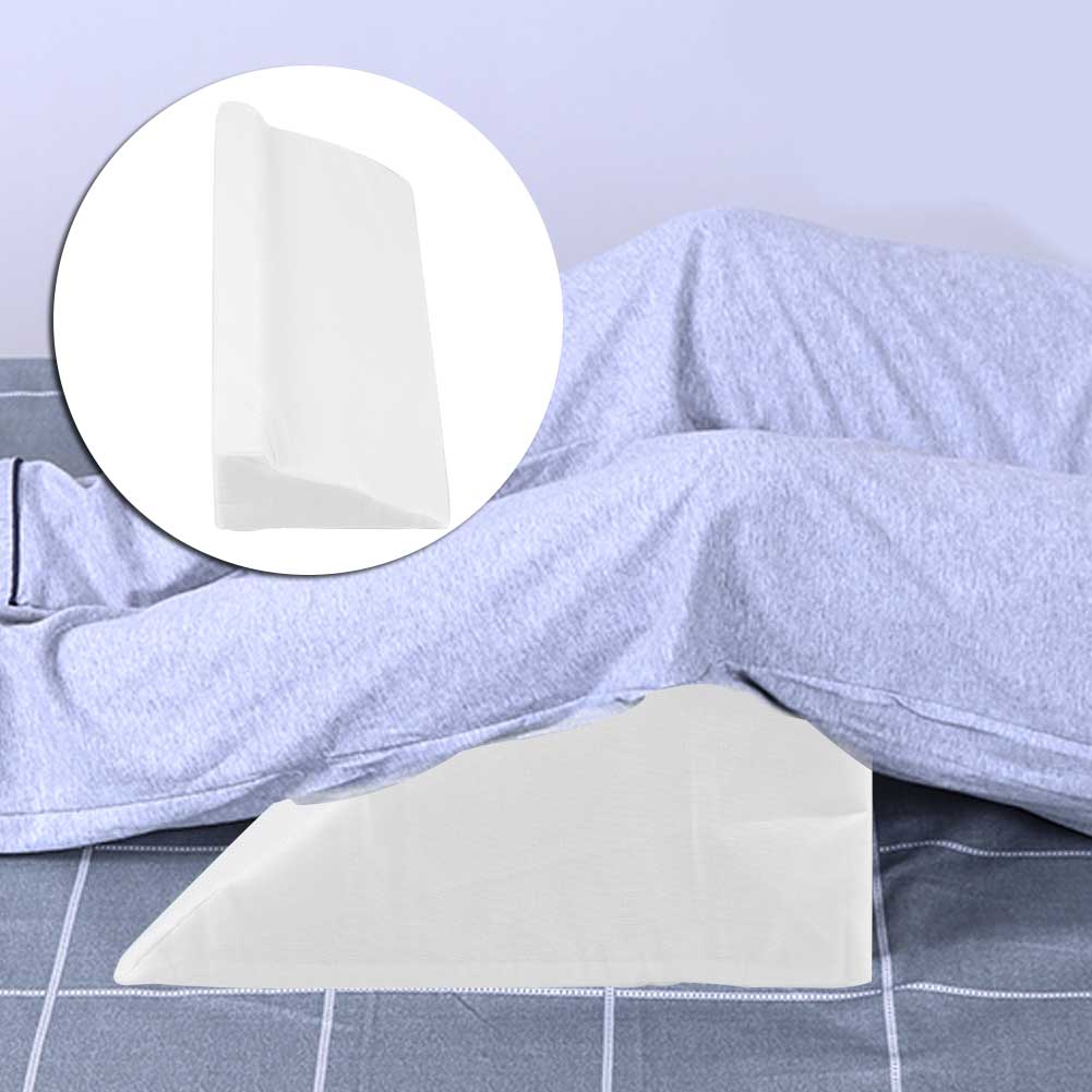 Pflegekissen für gelähmte Patienten, hautfreundlich, Anti-Dekubitus-Pflege, dreieckiges Pad (50 x 25 x