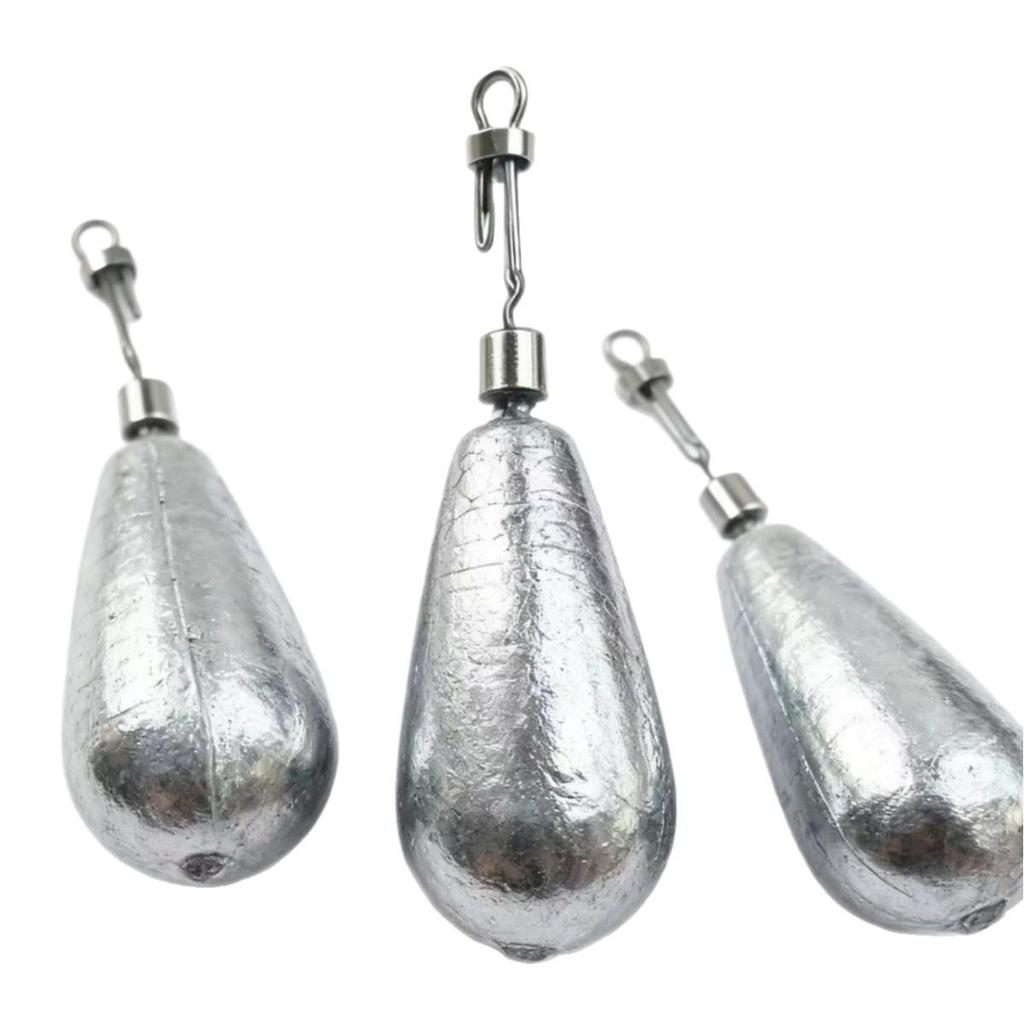 Inverted Rig Lead Swivel Sinker Set for Fishing
