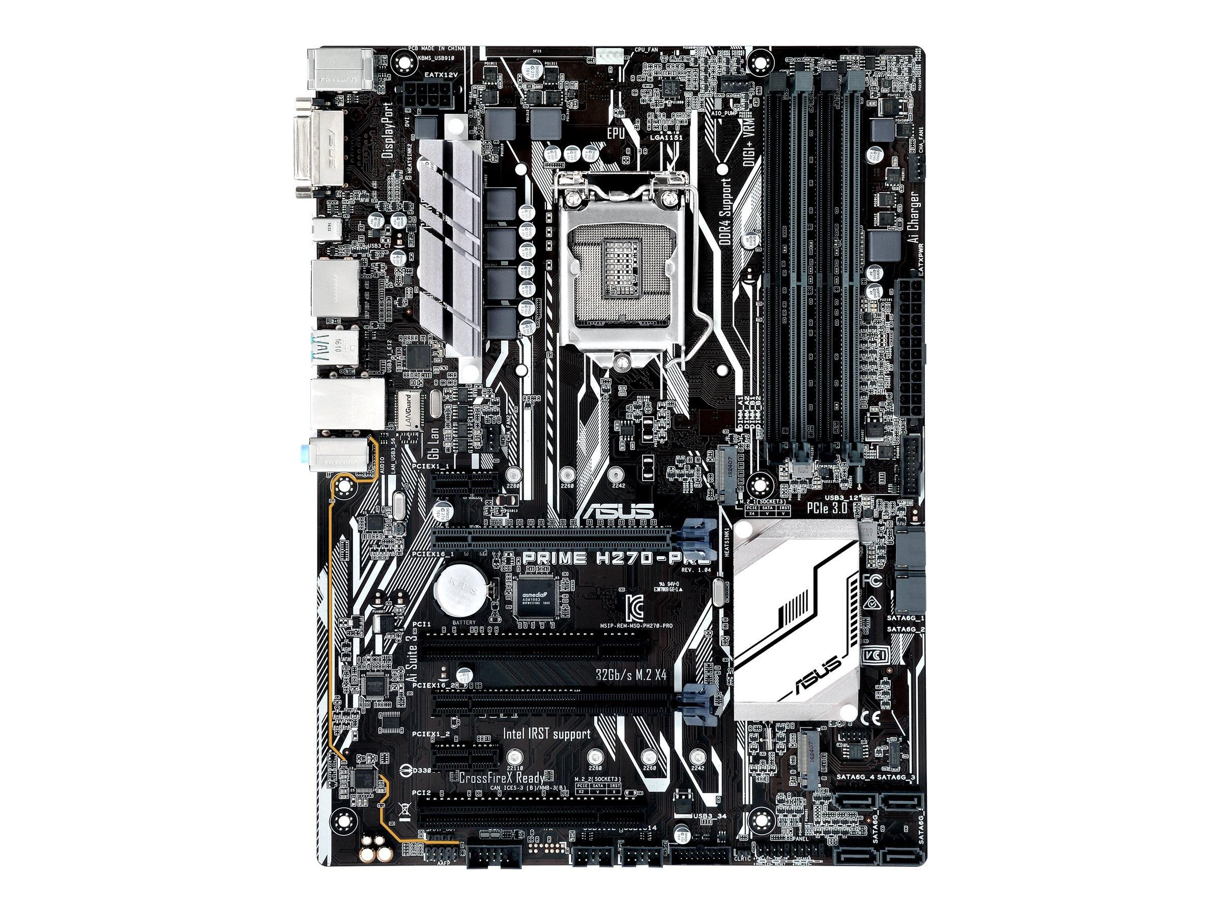 

ASUS Intel H270 equipped motherboard LGA1151 compatible PRIME H270-PRO [ATX]
