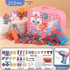 Children's Electric Drill Building Block Set: Assembly & Disassembly Educational Toolbox