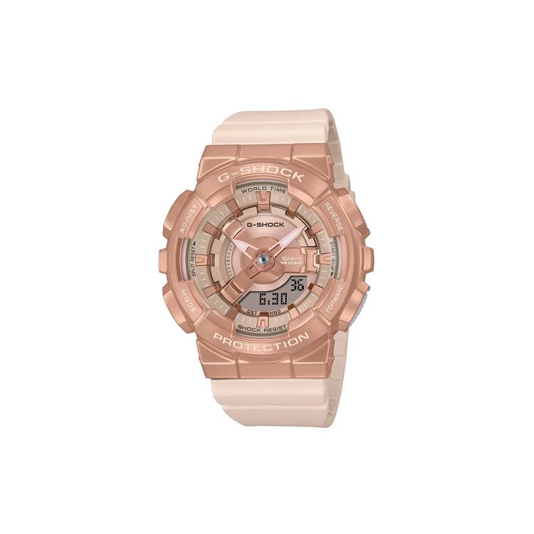 CASIO Women s Full Metal Series Gold Watch GM-S110PG-4AJF GM-S110PG-4AJF Gold Dial