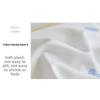 Simple and Elegant Skin-Friendly Aloe Vera Cotton Four-Piece Bedding Set Student Dormitory Three-Piece Set Double Bed Linen