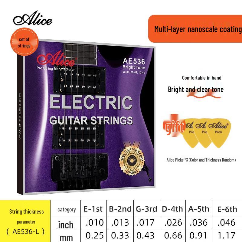 Alice AWR58 King Electric Guitar Strings – Full Set & Singles
