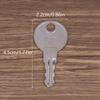 6 Piezas R001 Llave RV Llaves Camper Compatibles Con Puerta de Equipaje RV Puerta de Compartimento RV 230012 Adecuado Para RV