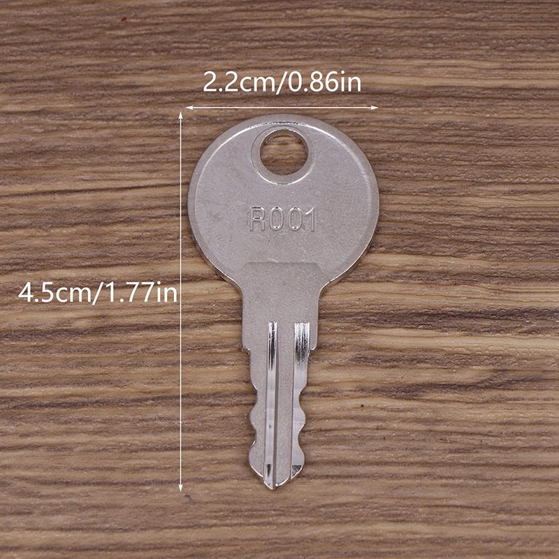 6 Piezas R001 Llave RV Llaves Camper Compatibles Con Puerta de Equipaje RV Puerta de Compartimento RV 230012 Adecuado Para RV