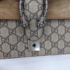 [Pre-Owned] Dionysus Tiger Head Buckle Logo Chain Shoulder Bag Canvas Crossbody Mini - Good #1KBWIJ9