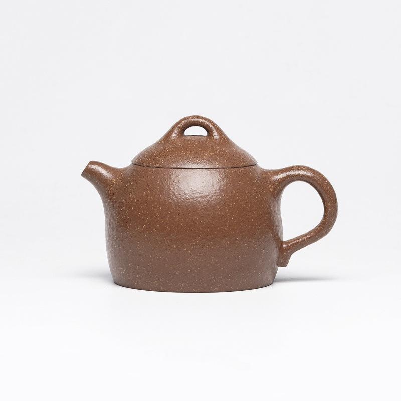 180ml High-end Yixing Purple Clay Teapots Handmade Qin Quan Pot Raw Ore Section Mud Kettle Chinese Zisha Tea Set Cafes Ornaments